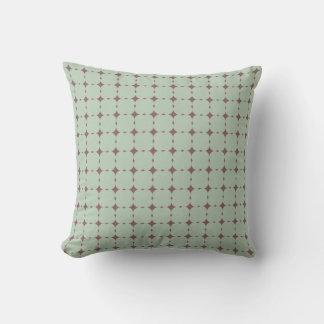 Almohada MOJO cuadrada azul y ciruela