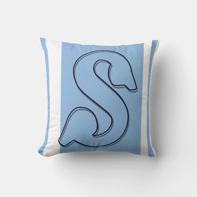 Almohada Monogramada S (Anverso)