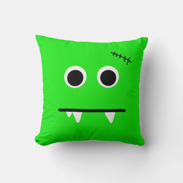 almohada monstruo, almohada del dormitorio de los  (Anverso)