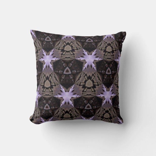 Almohada Morada Estrellas MoJo Americana (Anverso)