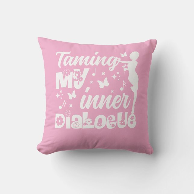 Almohada Morada Interior y Cojín de Sanación (Anverso)