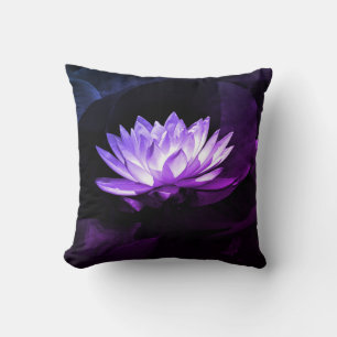 Almohada morada Lotus