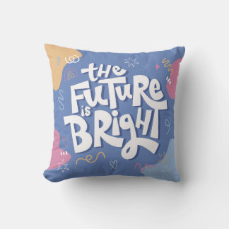 Almohada Motivacional El Futuro Es Brillante