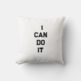 Almohada Motivacional Tiro Puedo Hacerlo
