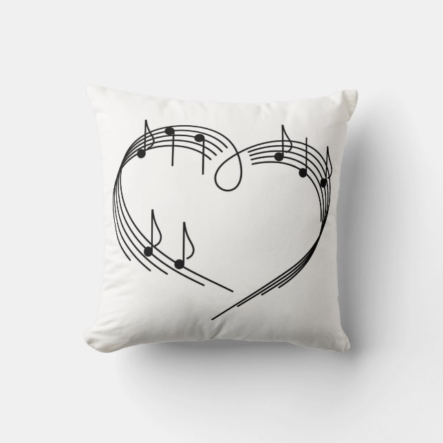 Almohada Musical Corazón (Anverso)