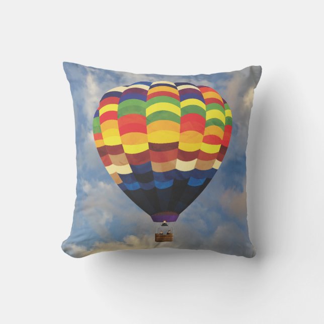 Almohada muy divertida de globo aerostático (Anverso)