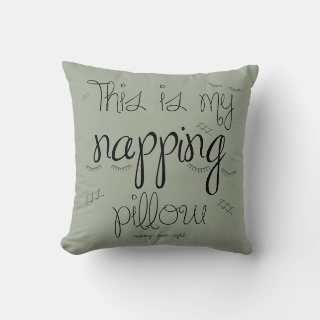 Almohada Napping (Anverso)