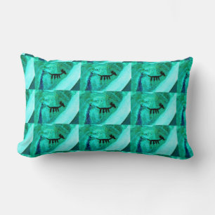 almohada nativa de arte rock americano