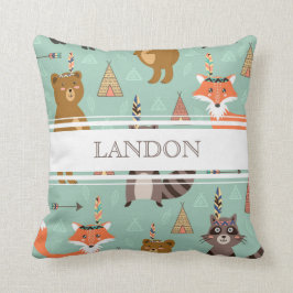 Almohada nativa personalizada de los amigos del