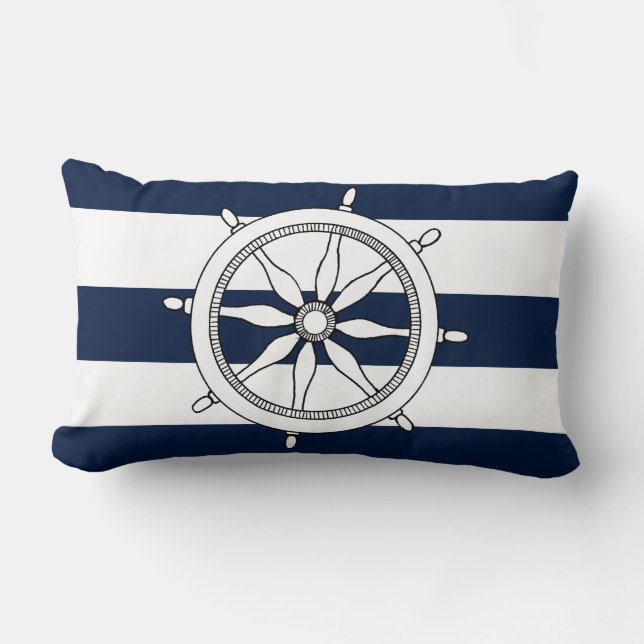 Almohada náutica del Lumbar de la rueda de la nave (Anverso)