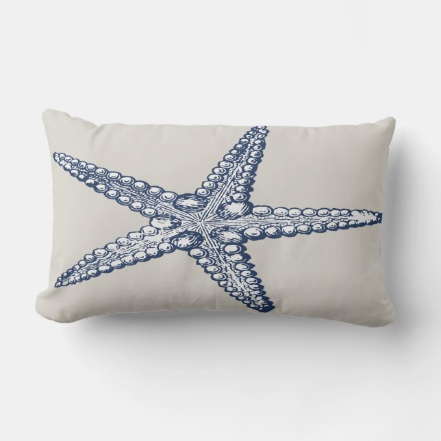 Almohada náutica del Lumbar de las estrellas de (Anverso)