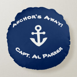 Almohada Náutica Personalizada Ancla Alejada