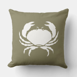 almohada nautical CRAB Marine taupe al aire libre