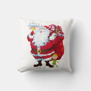 Almohada Navideña de Santa