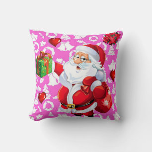 Almohada Navideña de Santa Claus