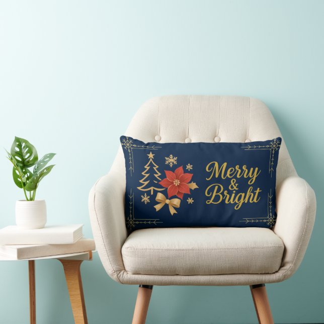 Almohada Navideña Festiva | Decoración & Co Hogar  (Silla)