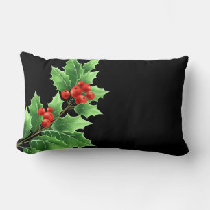 Almohada Navideña-Holly