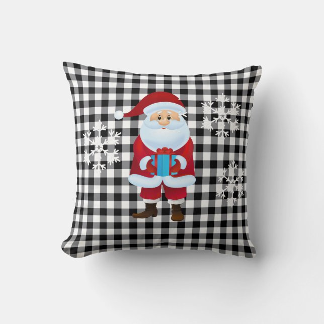 Almohada Navideña-Santa (Anverso)