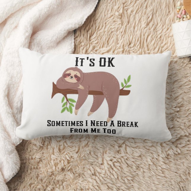 Almohada Necesito un Descanso (Manta)