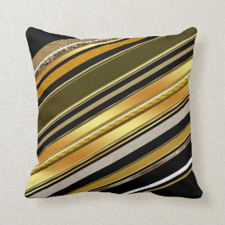 Almohada negra del amortiguador del estilo del art