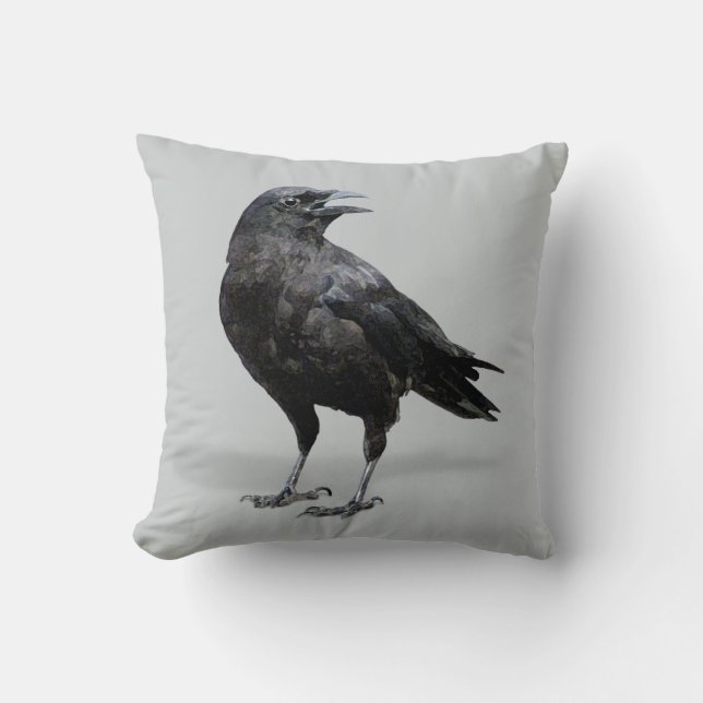 Almohada negra del cuervo (Anverso)