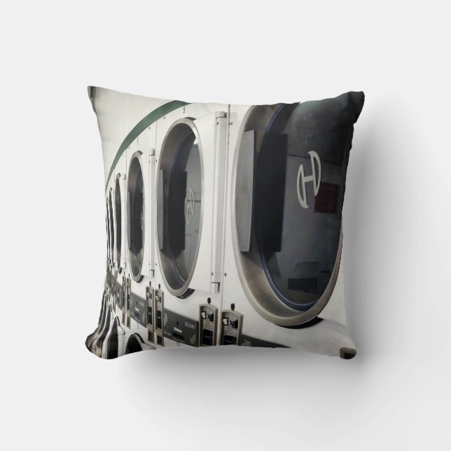 Almohada negra y blanca de la estera I del (Anverso)