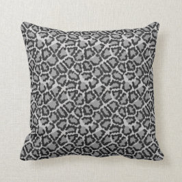 Almohada negra y gris fresca del modelo del