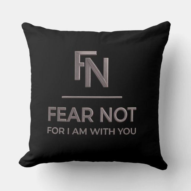Almohada No Temas Porque Yo Estoy Contigo (Anverso)