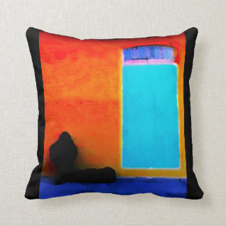 Almohada obscurecida "músico" del arte de JTG