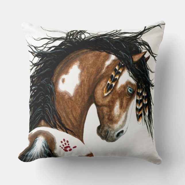 Almohada occidental del caballo del Pinto (Anverso)