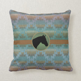 Almohada occidental del diseñador de la manta de