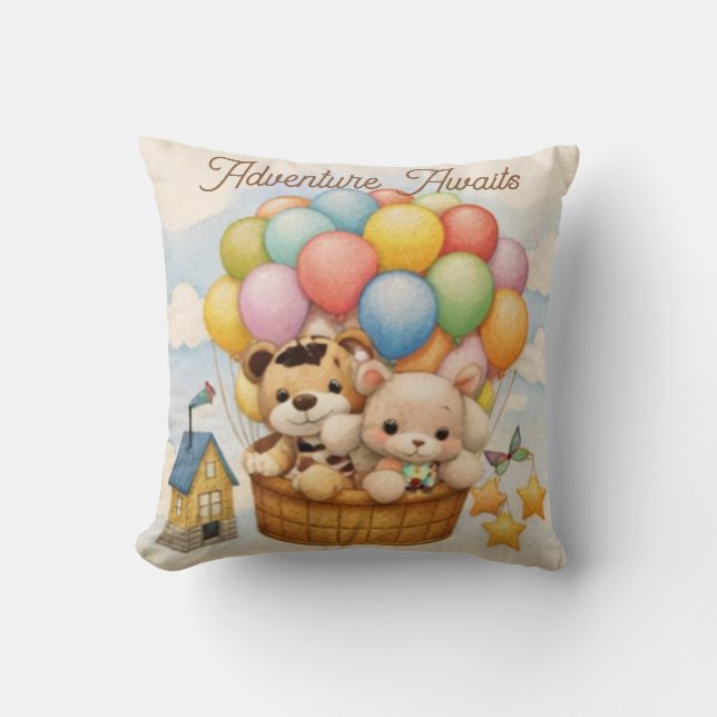 Almohada Ocean Kids | Decoración Bajo el Mar (Anverso)