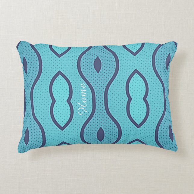 Almohada Ocean Rhythm Nordic Atelier (Anverso)