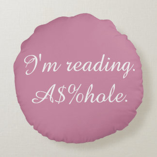 Almohada ofensiva de la lectura