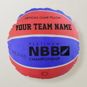 ALMOHADA OFICIAL D azul wl rojo del JUEGO del