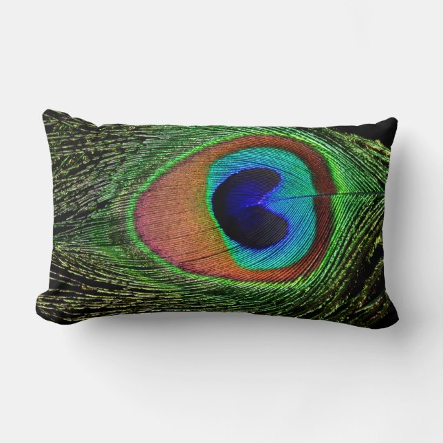 Almohada Ojo de Pavo Real (Anverso)