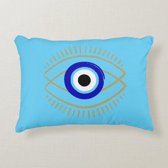 Almohada Ojo Turco (Anverso)