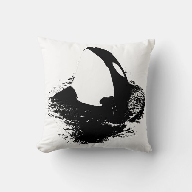 Almohada "orca " del acento de la orca (Anverso)