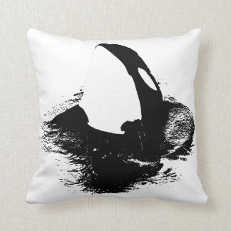 Almohada "orca " del acento de la orca