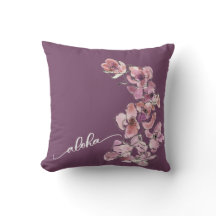 Almohada Original Orchid Aloha 16" x 16"
