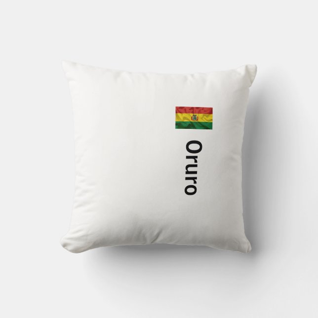 Almohada Oruro (Anverso)