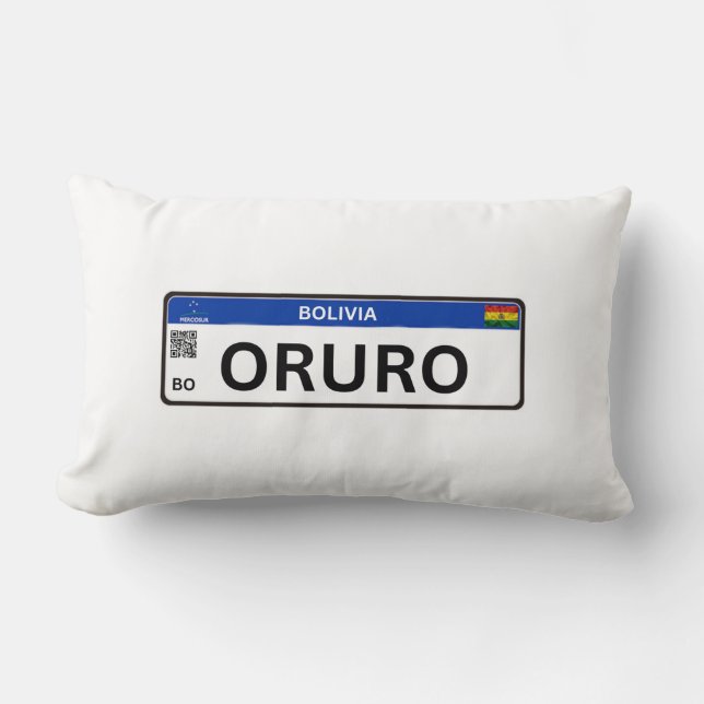 Almohada Oruro Mercosur (Anverso)