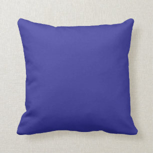 almohada oscura del azul real