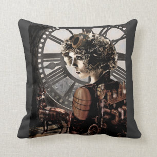 almohada oscura del steampunk