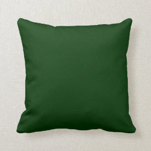 Almohada oscura del verde caqui