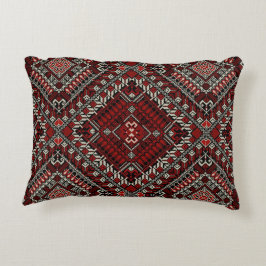 Almohada palestina boho - Tatreez bohemio