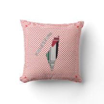 Almohada palestina - Decoración palestina de Keffi