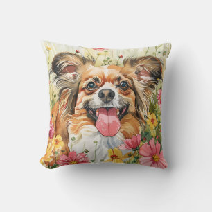 Almohada Papillon – Decoración de Hogar Acuarela