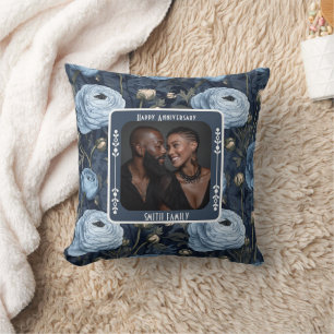 Almohada para 25 aniversario de pareja moderna