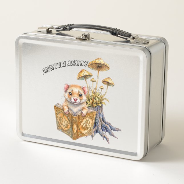Almohada para amante de libros La aventura espera (Anverso)